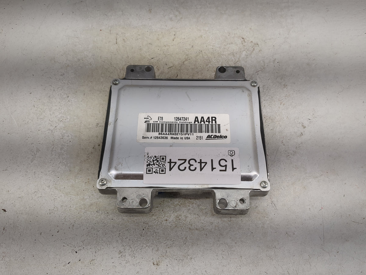2012-2016 Chevrolet Cruze PCM Engine Control Computer ECU ECM PCU OEM P/N:12647241 12643636 Fits OEM Used Auto Parts - Oemus