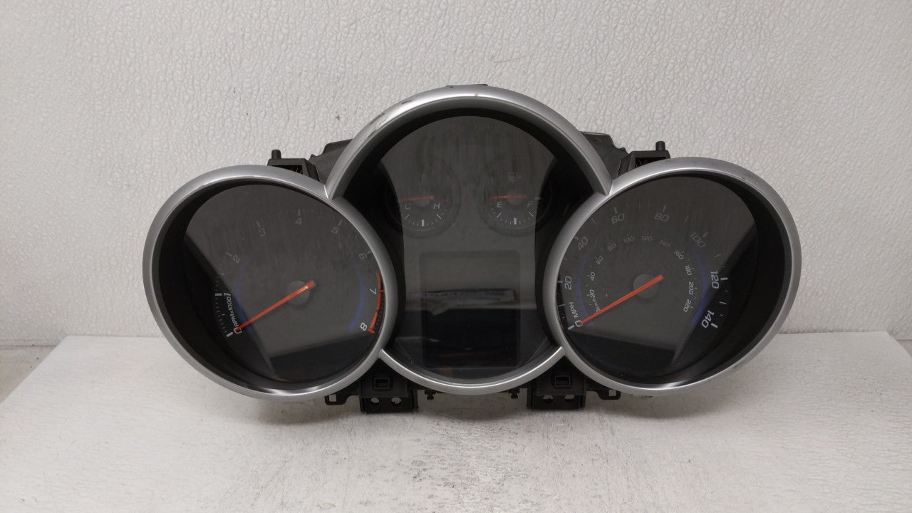 2012 Chevrolet Cruze Instrument Cluster Speedometer Gauges P/N:95940656 95487986 Fits OEM Used Auto Parts - Oemusedautoparts
