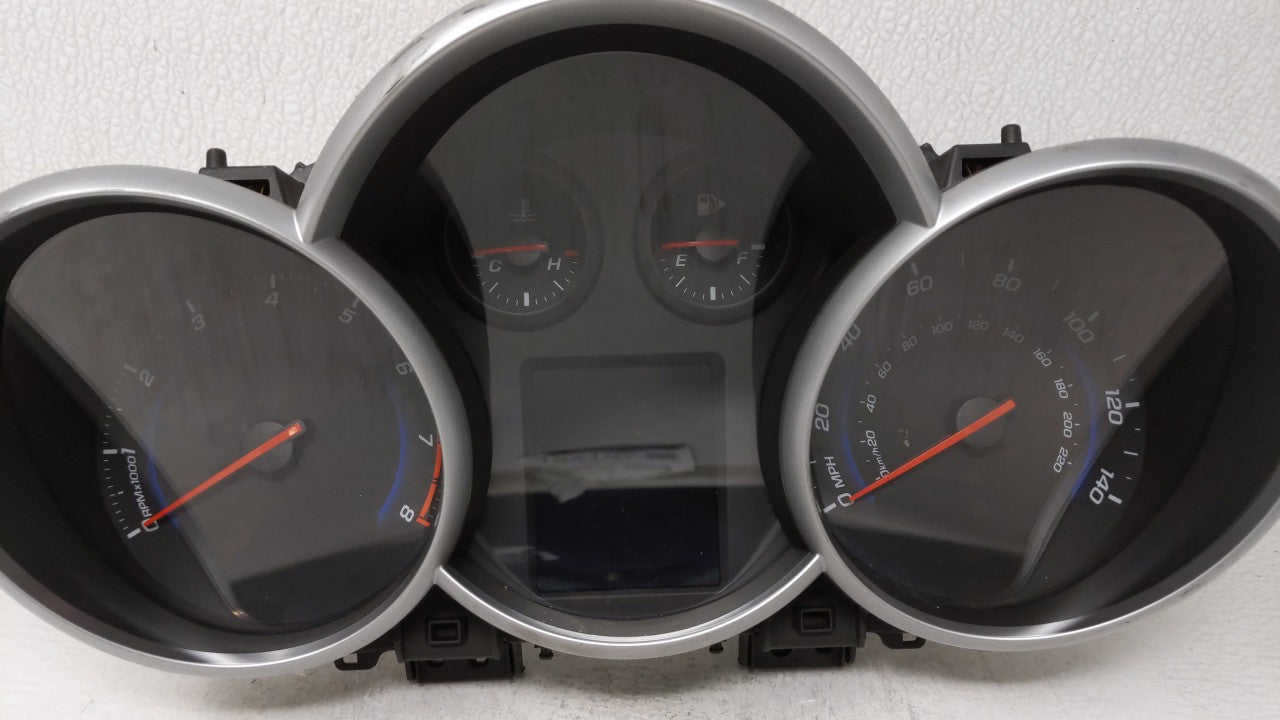 2012 Chevrolet Cruze Instrument Cluster Speedometer Gauges P/N:95940656 95487986 Fits OEM Used Auto Parts - Oemusedautoparts
