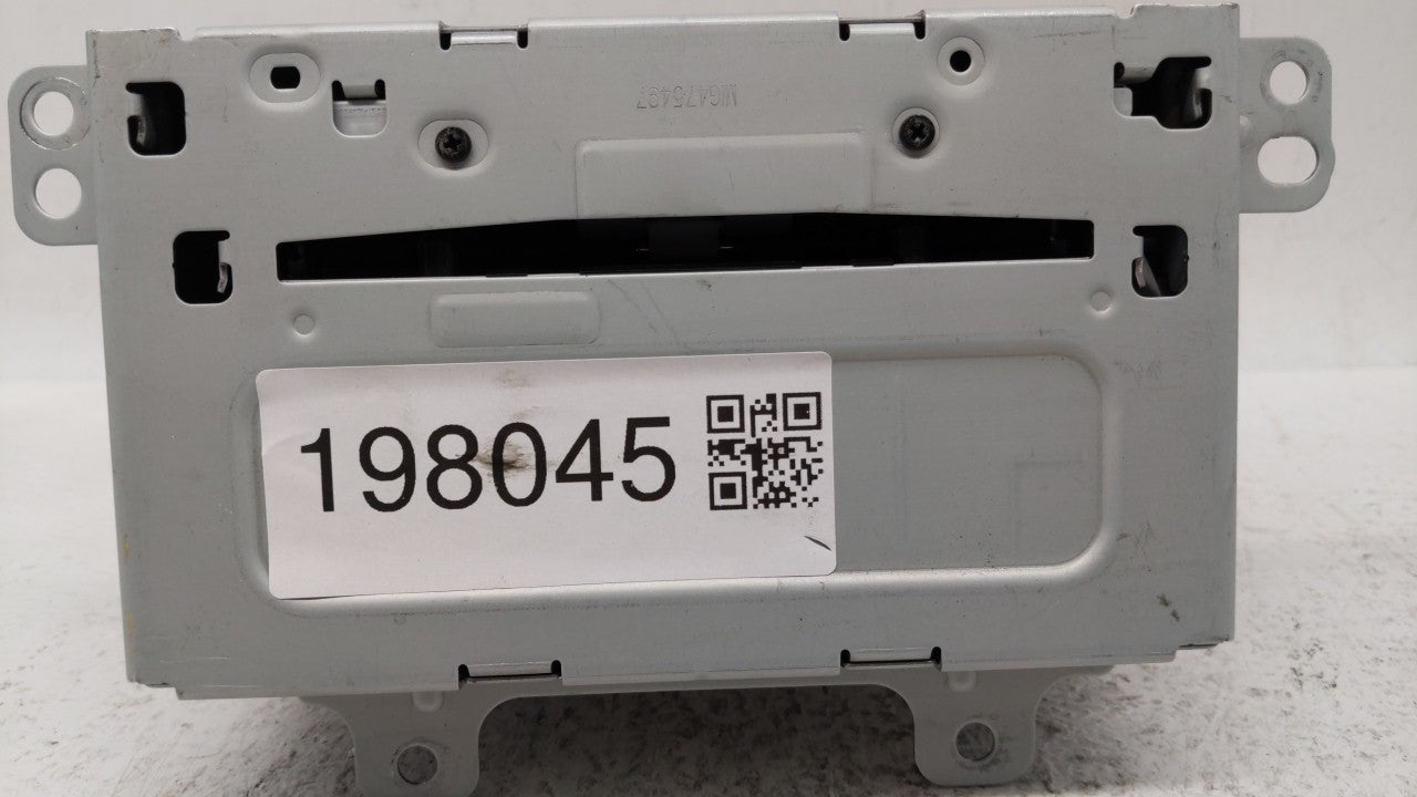 2012-2012 Chevrolet Cruze Am Fm Cd Player Radio Receiver - Oemusedautoparts1.com