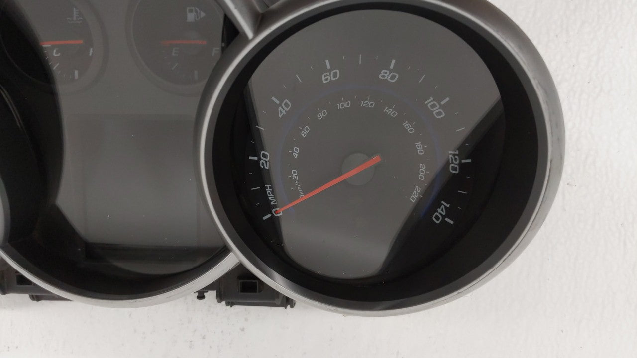 2012 Chevrolet Cruze Instrument Cluster Speedometer Gauges P/N:95487984 95487986, 95940654 Fits OEM Used Auto Parts - Oemuse