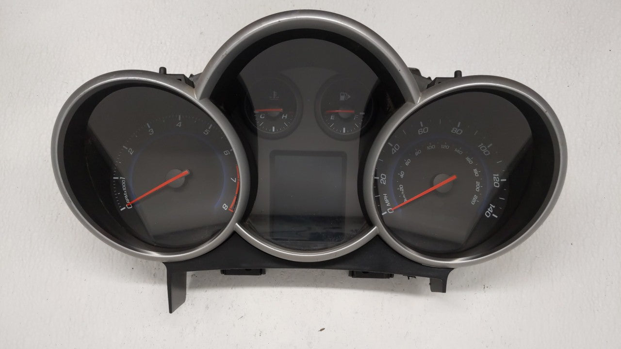 2012 Chevrolet Cruze Instrument Cluster Speedometer Gauges P/N:95940656 95487986 Fits OEM Used Auto Parts - Oemusedautoparts