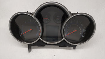2012 Chevrolet Cruze Instrument Cluster Speedometer Gauges P/N:95940656 95487986 Fits OEM Used Auto Parts - Oemusedautoparts