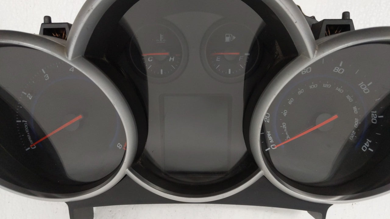2012 Chevrolet Cruze Instrument Cluster Speedometer Gauges P/N:95940656 95487986 Fits OEM Used Auto Parts - Oemusedautoparts