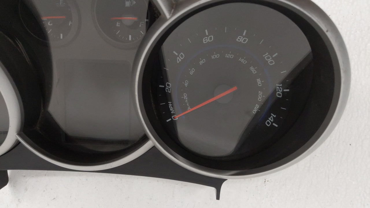 2012 Chevrolet Cruze Instrument Cluster Speedometer Gauges P/N:95940656 95487986 Fits OEM Used Auto Parts - Oemusedautoparts