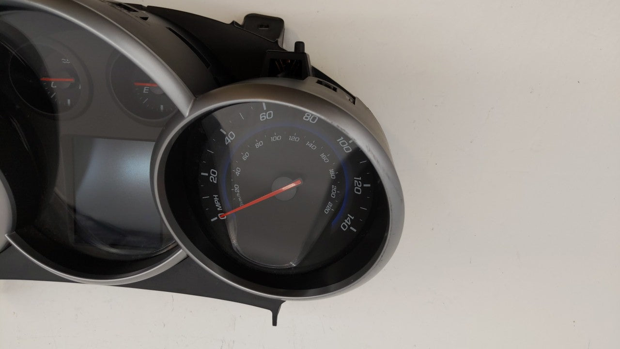 2012 Chevrolet Cruze Instrument Cluster Speedometer Gauges P/N:95940656 95487986 Fits OEM Used Auto Parts - Oemusedautoparts