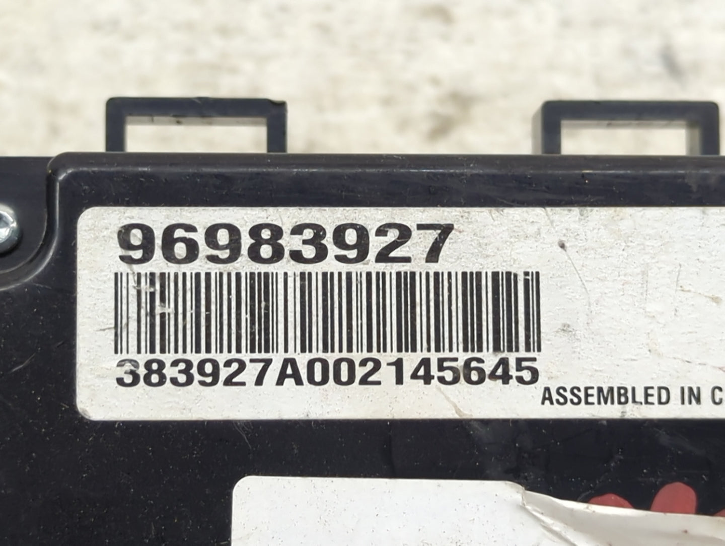 2011-2012 Chevrolet Cruze Climate Control Module Temperature AC/Heater Replacement P/N:96983927 Fits Fits 2011 2012 OEM Used