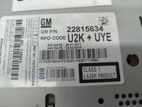 2012-2012 Chevrolet Cruze Am Fm Cd Player Radio Receiver - Oemusedautoparts1.com