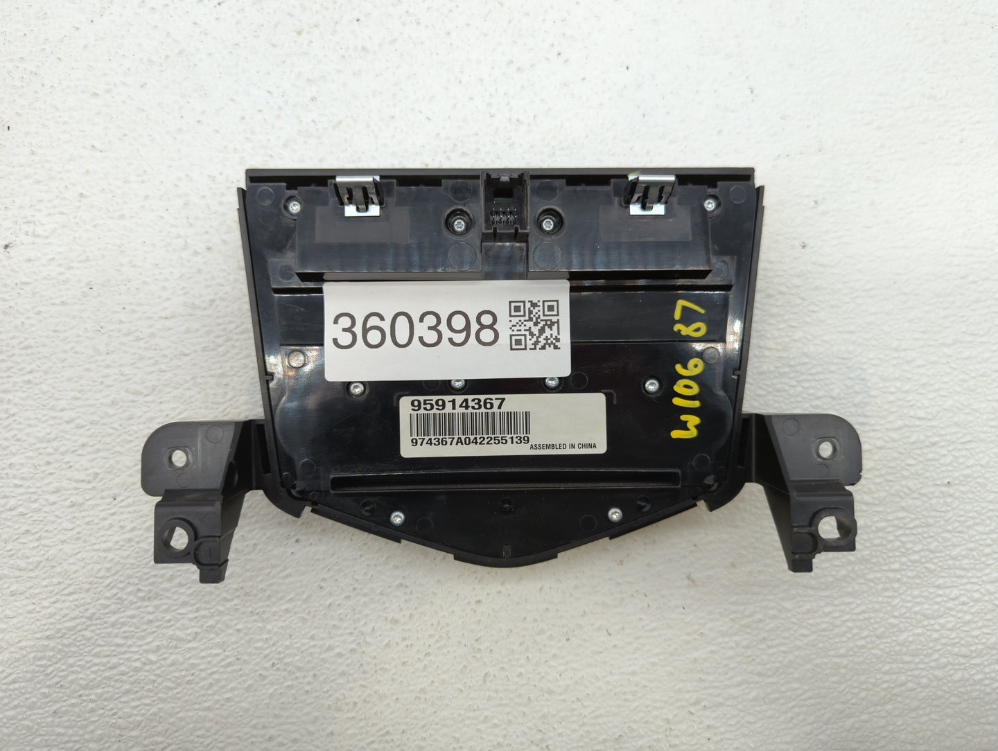 2011-2016 Chevrolet Cruze Radio Control Panel - Oemusedautoparts1.com