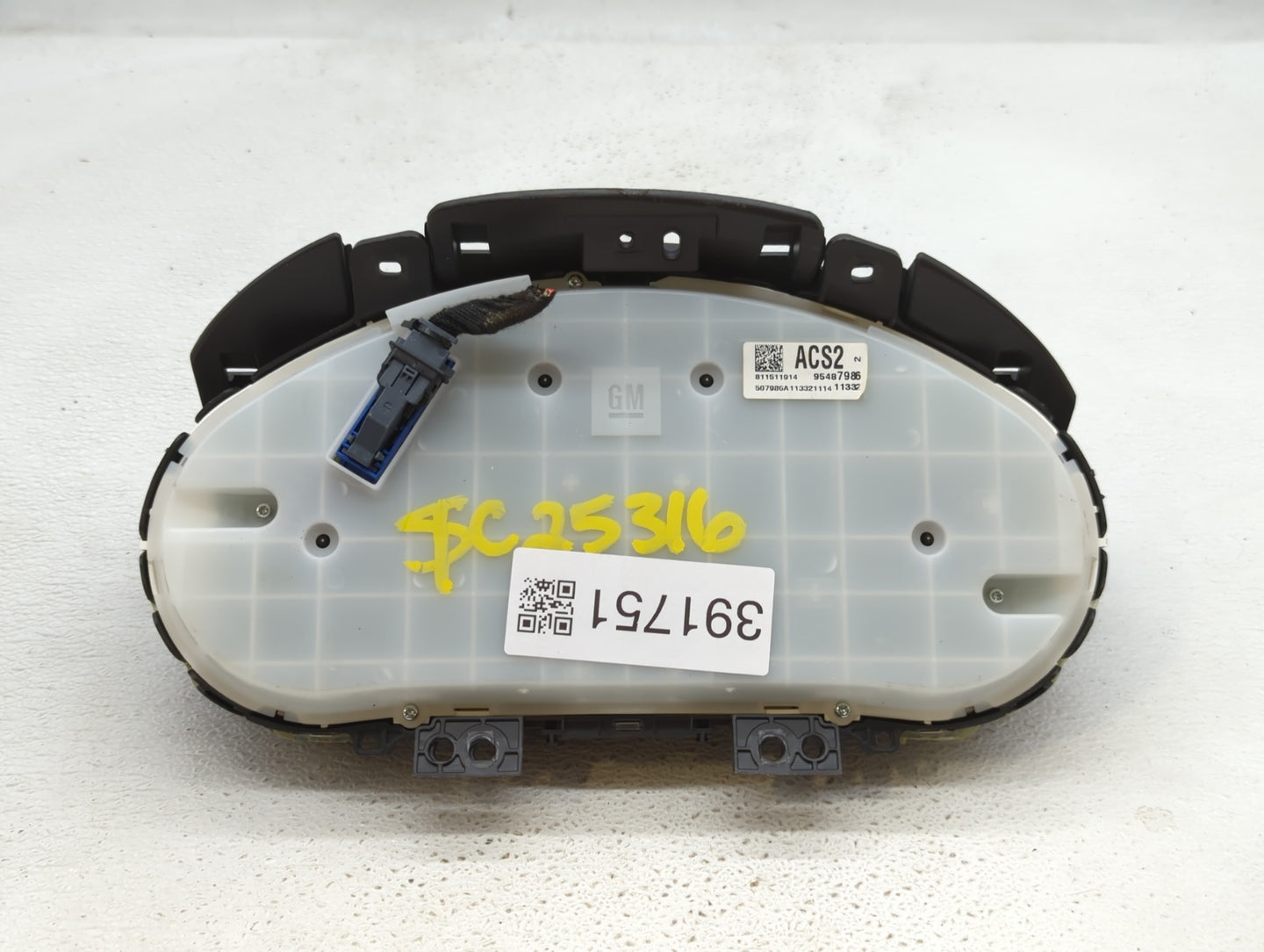 2012 Chevrolet Cruze Instrument Cluster Speedometer Gauges P/N:95940656 95487986 Fits OEM Used Auto Parts - Oemusedautoparts