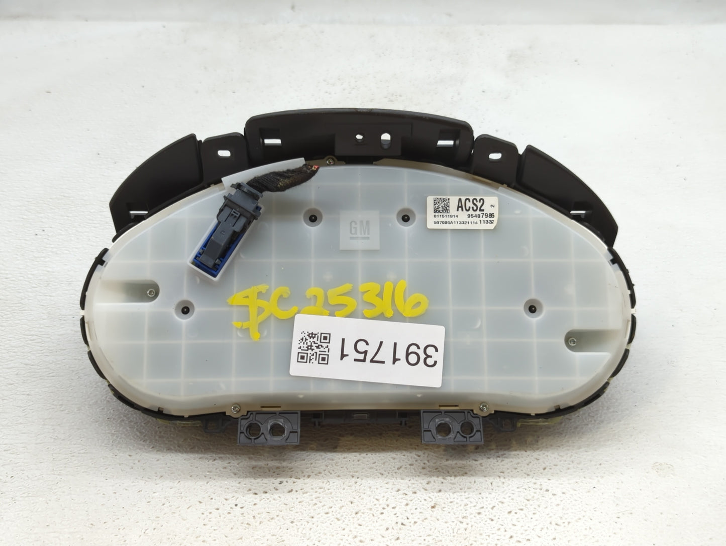 2012 Chevrolet Cruze Instrument Cluster Speedometer Gauges P/N:95940656 95487986 Fits OEM Used Auto Parts - Oemusedautoparts