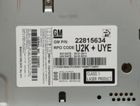 2012 Chevrolet Cruze Radio AM FM Cd Player Receiver Replacement P/N:95914367 22870782, 22815634 Fits OEM Used Auto Parts - O