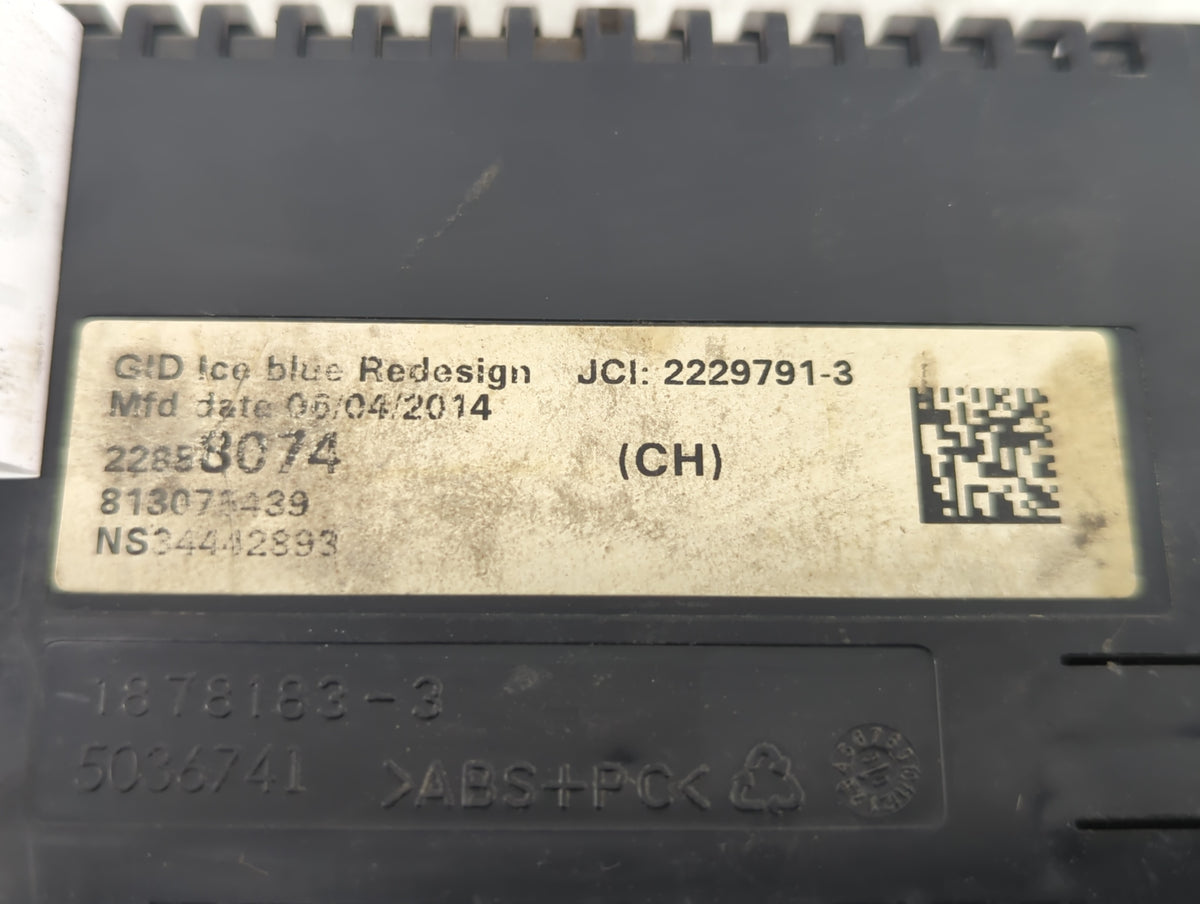 2011-2016 Chevrolet Cruze Information Radio Display Screen 406654 - Oemusedautoparts1.com