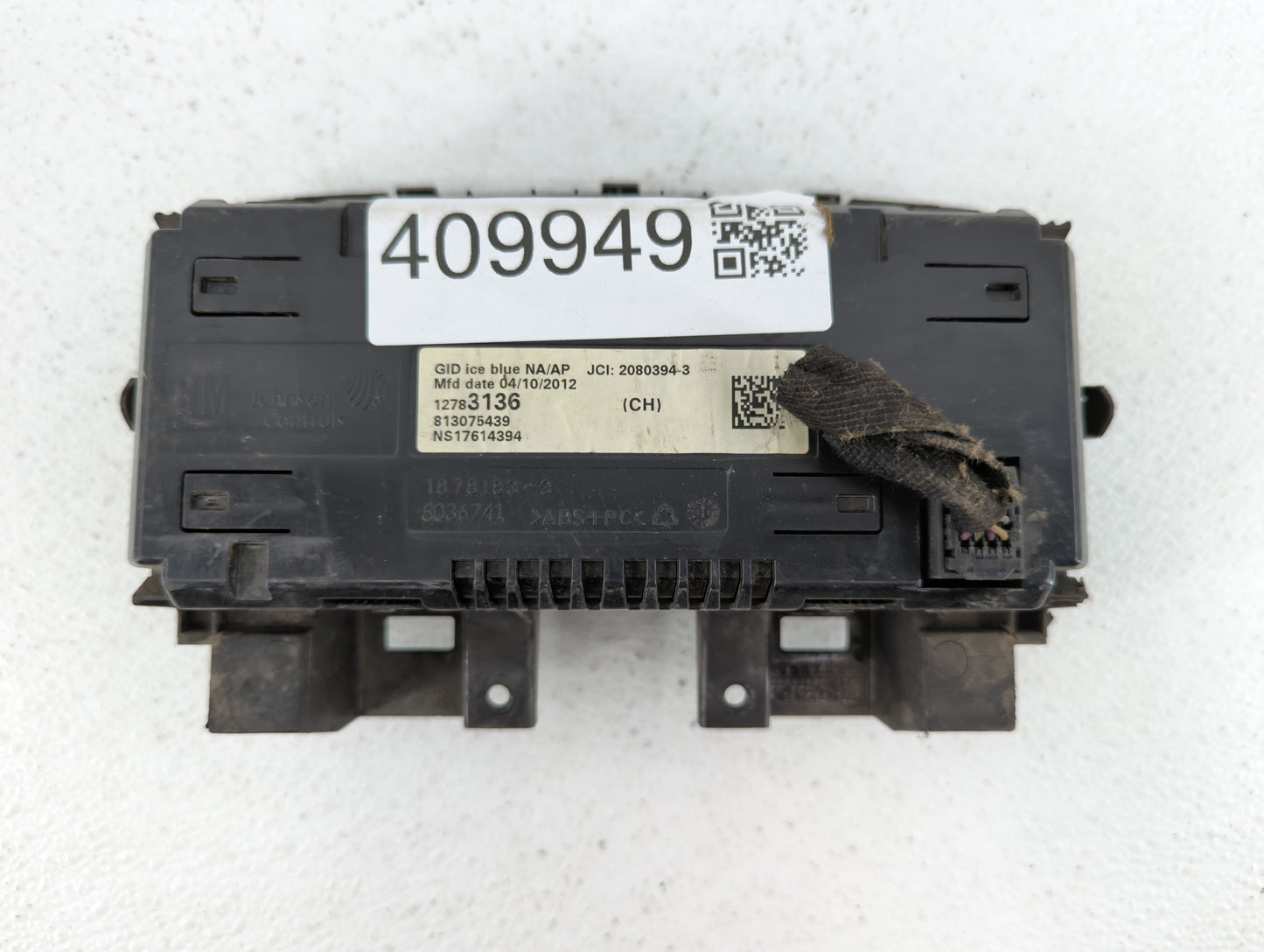 2012 Chevrolet Cruze Information Display Screen - Oemusedautoparts1.com