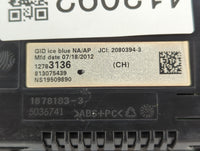 2012 Chevrolet Cruze Information Display Screen - Oemusedautoparts1.com