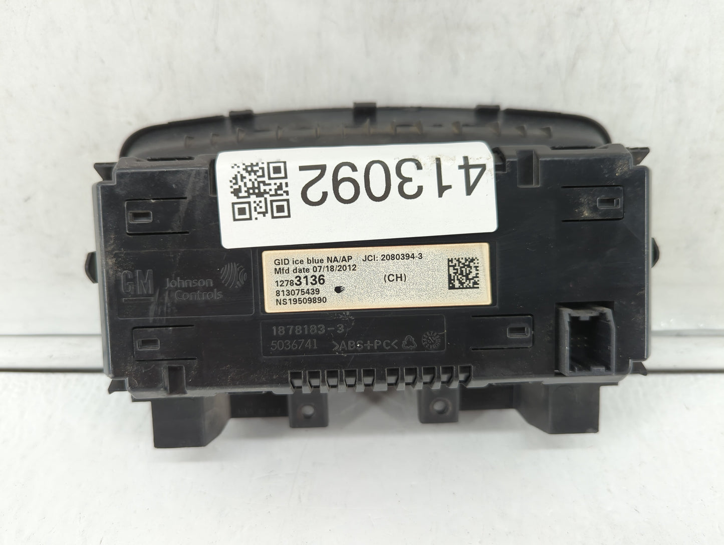 2012 Chevrolet Cruze Information Display Screen - Oemusedautoparts1.com