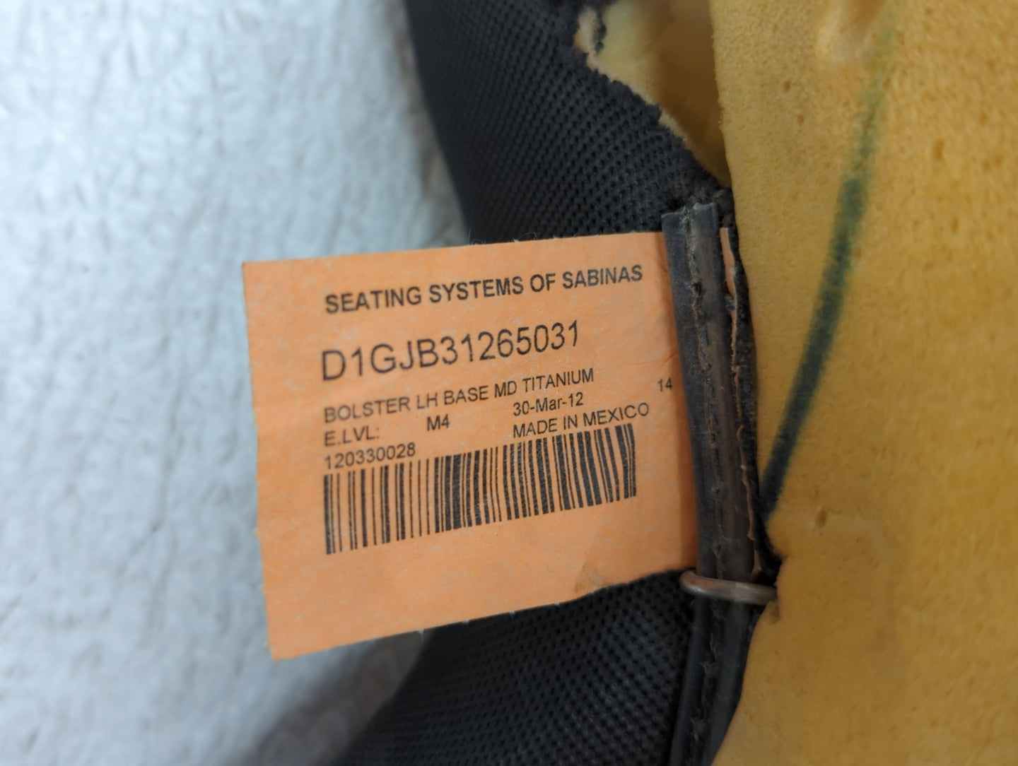 2011-2016 Chevrolet Cruze Air Bag Driver Left Knee Oem - Oemusedautoparts1.com