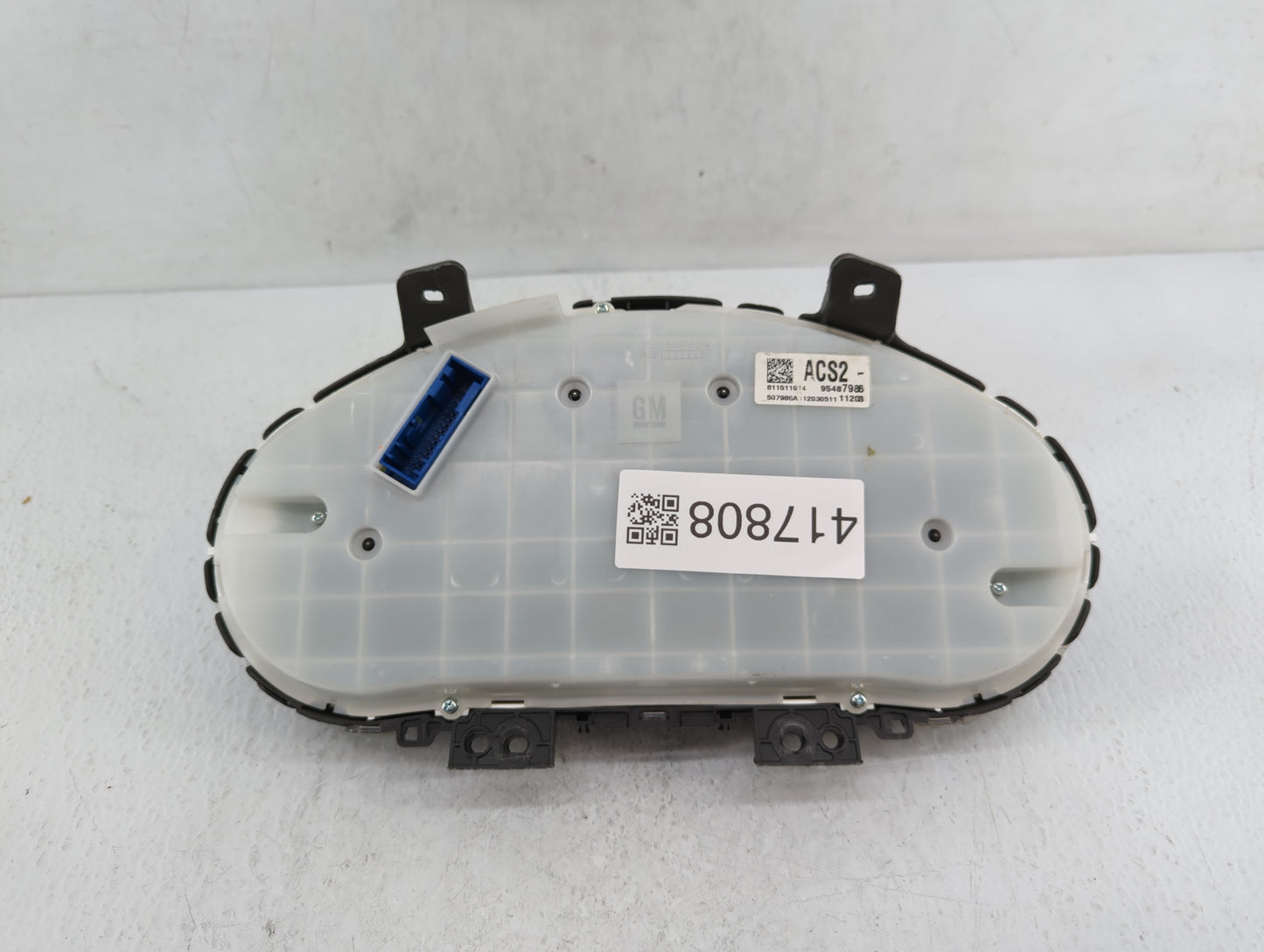2012 Chevrolet Cruze Instrument Cluster Speedometer Gauges P/N:95940656 95487986 Fits OEM Used Auto Parts - Oemusedautoparts
