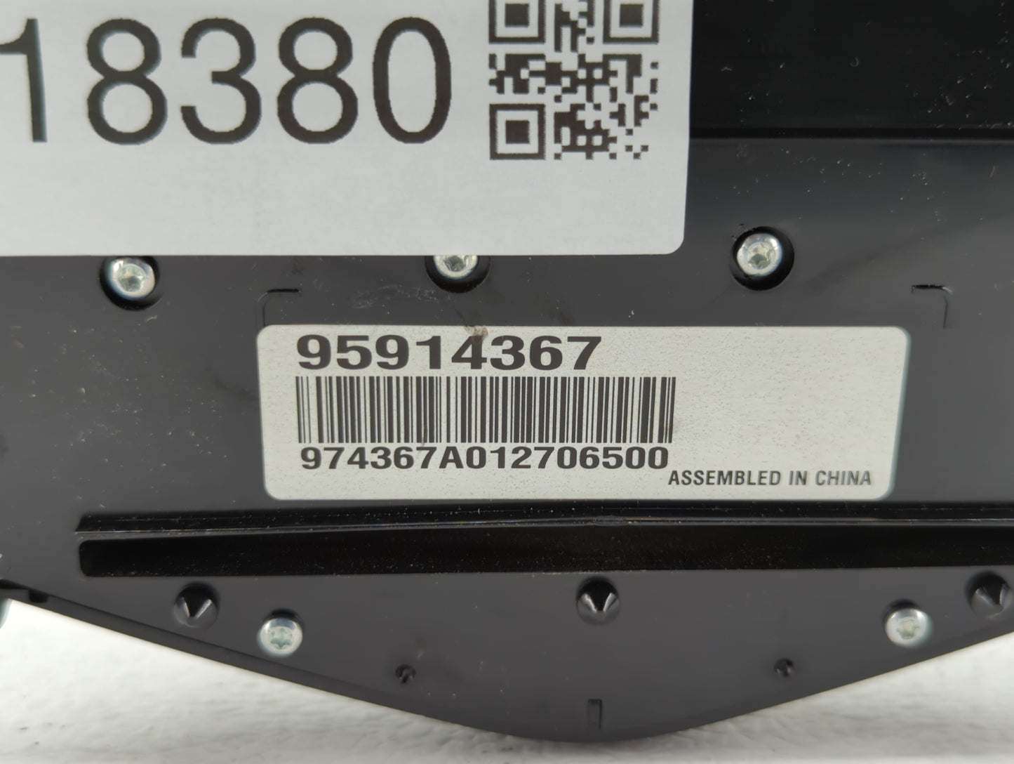 2011-2016 Chevrolet Cruze Radio Control Panel - Oemusedautoparts1.com