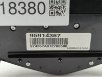 2011-2016 Chevrolet Cruze Radio Control Panel - Oemusedautoparts1.com
