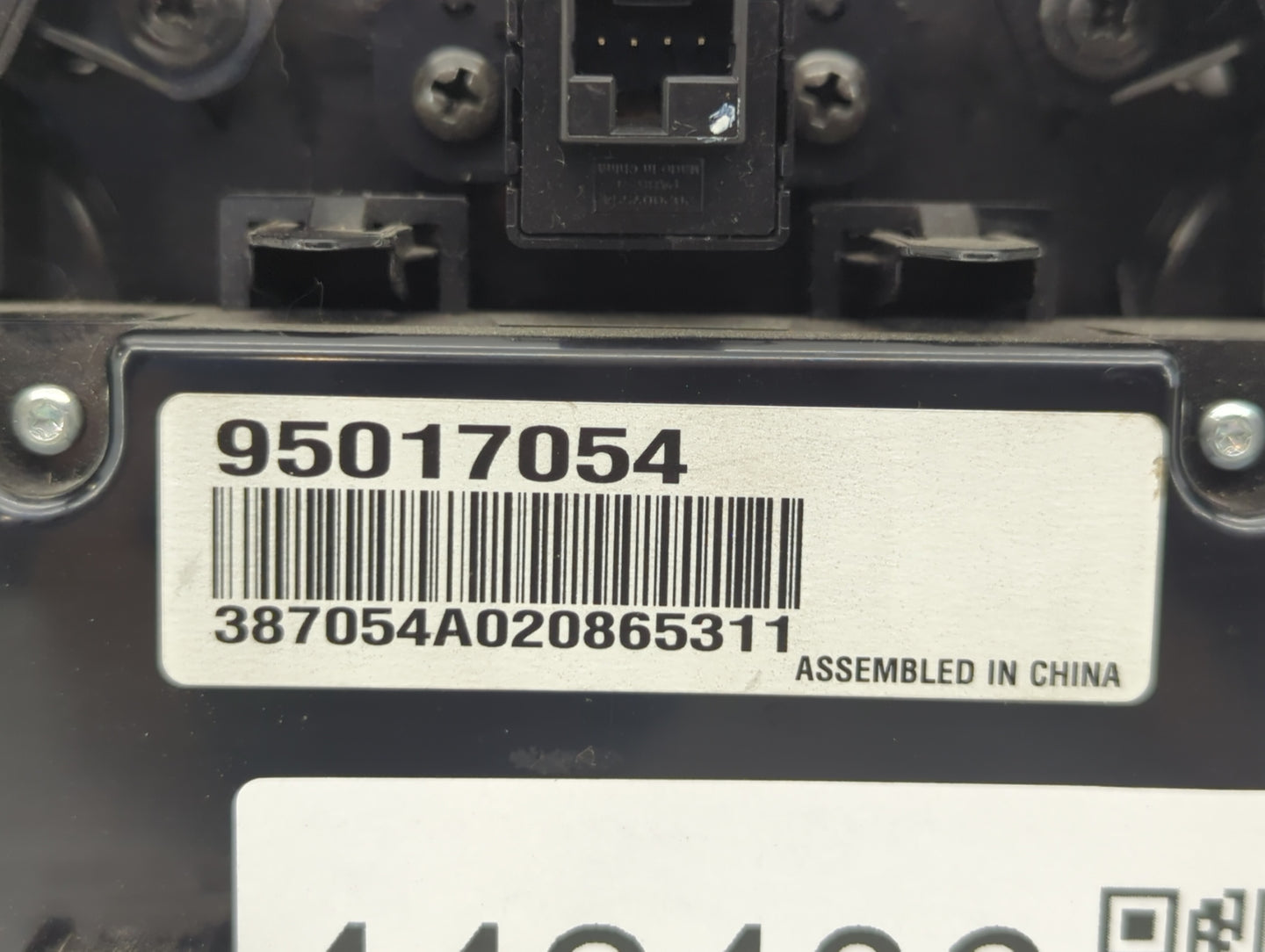 2011-2012 Chevrolet Cruze Climate Control Module Temperature AC/Heater Replacement P/N:96983927 95017054 Fits Fits 2011 2012