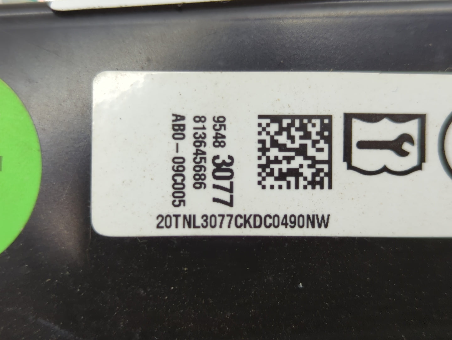 2011-2012 Chevrolet Cruze Air Bag Passenger Right Dashboard Oem - Oemusedautoparts1.com