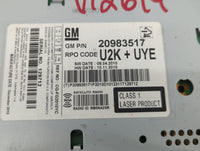 2011-2012 Chevrolet Cruze Radio AM FM Cd Player Receiver Replacement P/N:20983517 95914367, 22815634 Fits Fits 2010 2011 201