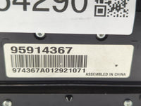 2011-2016 Chevrolet Cruze Radio Control Panel - Oemusedautoparts1.com