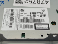 2011-2012 Chevrolet Cruze Radio AM FM Cd Player Receiver Replacement P/N:20983517 22870782, 95914367 Fits Fits 2010 2011 201