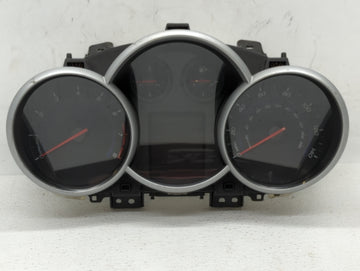2012 Chevrolet Cruze Instrument Cluster Speedometer Gauges P/N:95216802 95940656, 95487986 Fits OEM Used Auto Parts - Oemuse