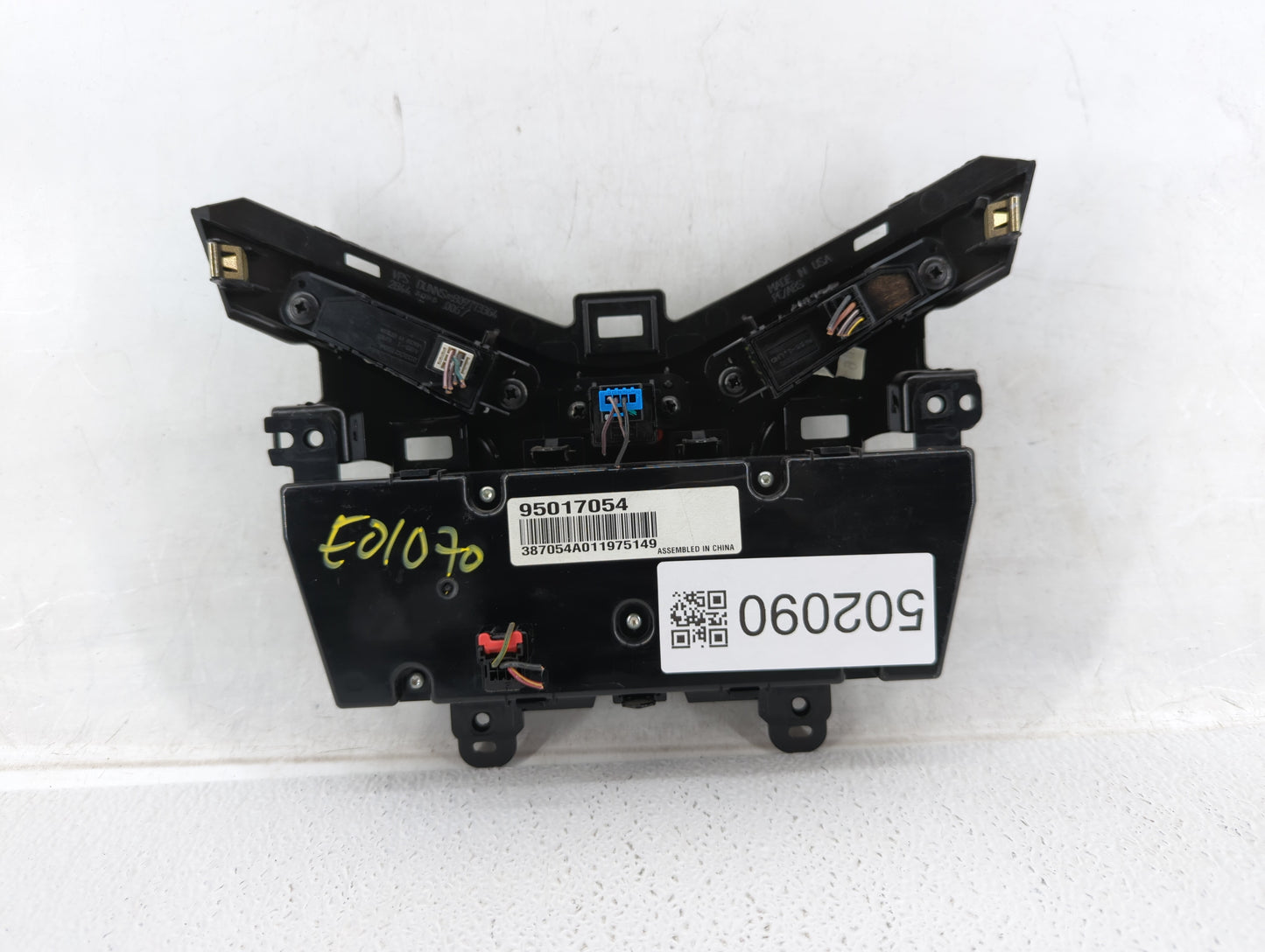 2011-2012 Chevrolet Cruze Climate Control Module Temperature AC/Heater Replacement P/N:95017054 Fits Fits 2011 2012 OEM Used