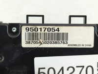 2011-2012 Chevrolet Cruze Climate Control Module Temperature AC/Heater Replacement P/N:95017054 Fits Fits 2011 2012 OEM Used