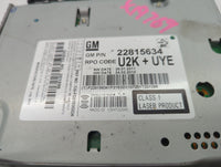 2012 Chevrolet Cruze Radio AM FM Cd Player Receiver Replacement P/N:22815634 Fits OEM Used Auto Parts - Oemusedautoparts1.co