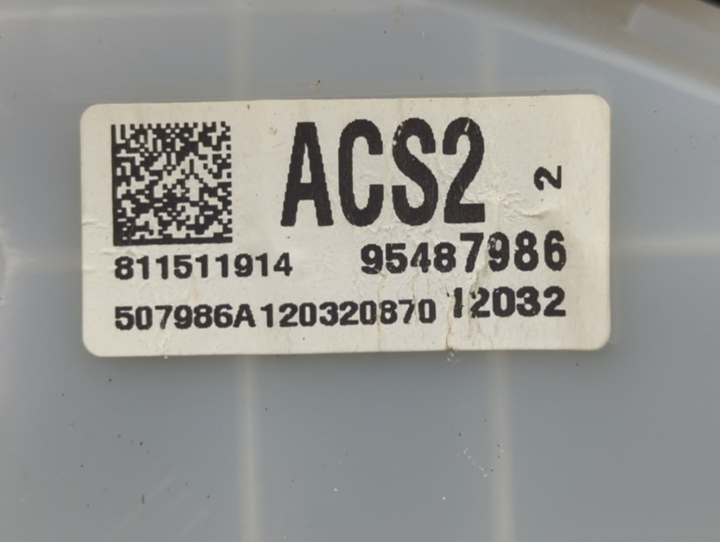2012 Chevrolet Cruze Instrument Cluster Speedometer Gauges P/N:95487986 Fits OEM Used Auto Parts - Oemusedautoparts1.com