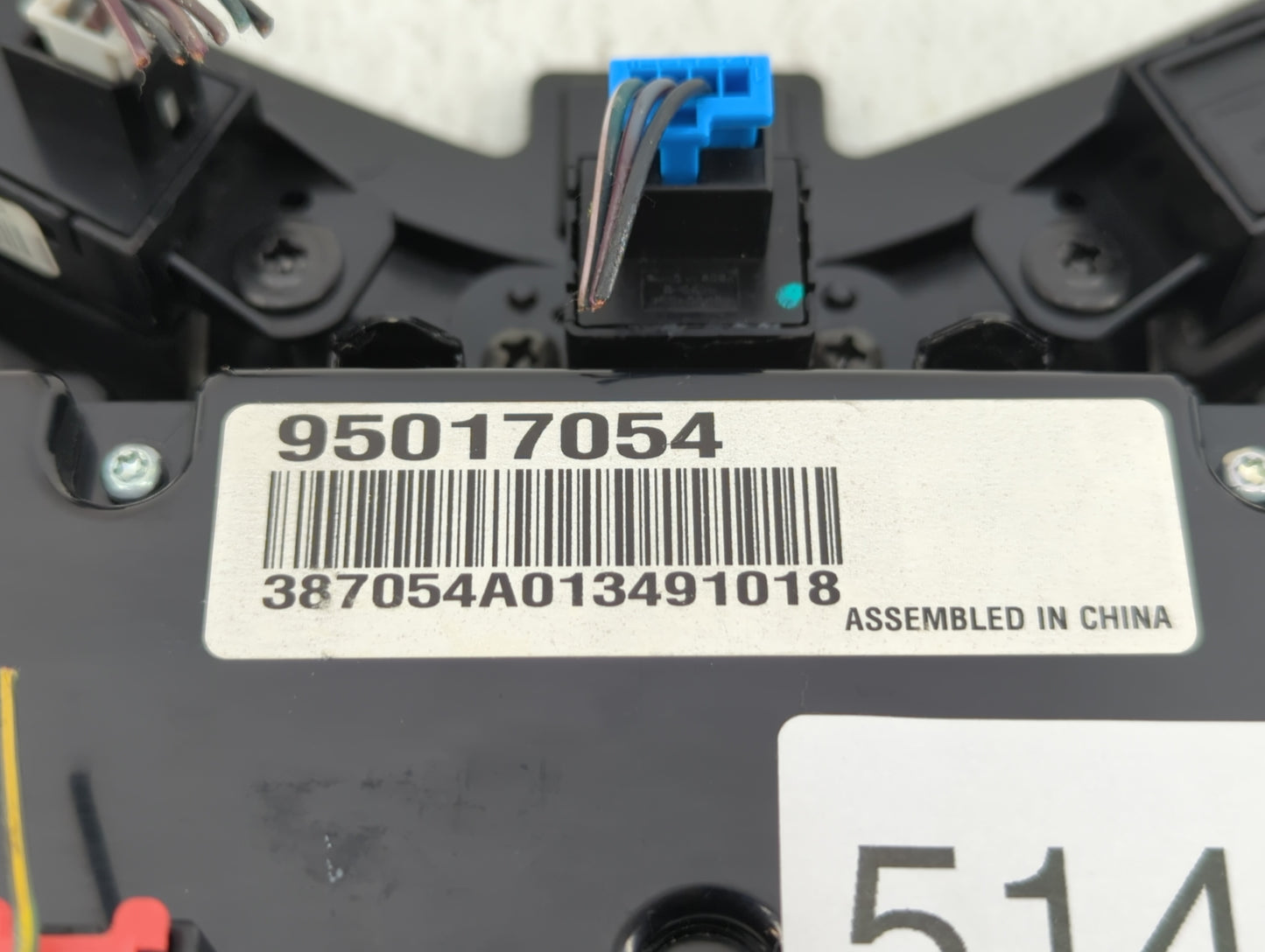 2011-2012 Chevrolet Cruze Climate Control Module Temperature AC/Heater Replacement P/N:95017054 Fits Fits 2011 2012 OEM Used