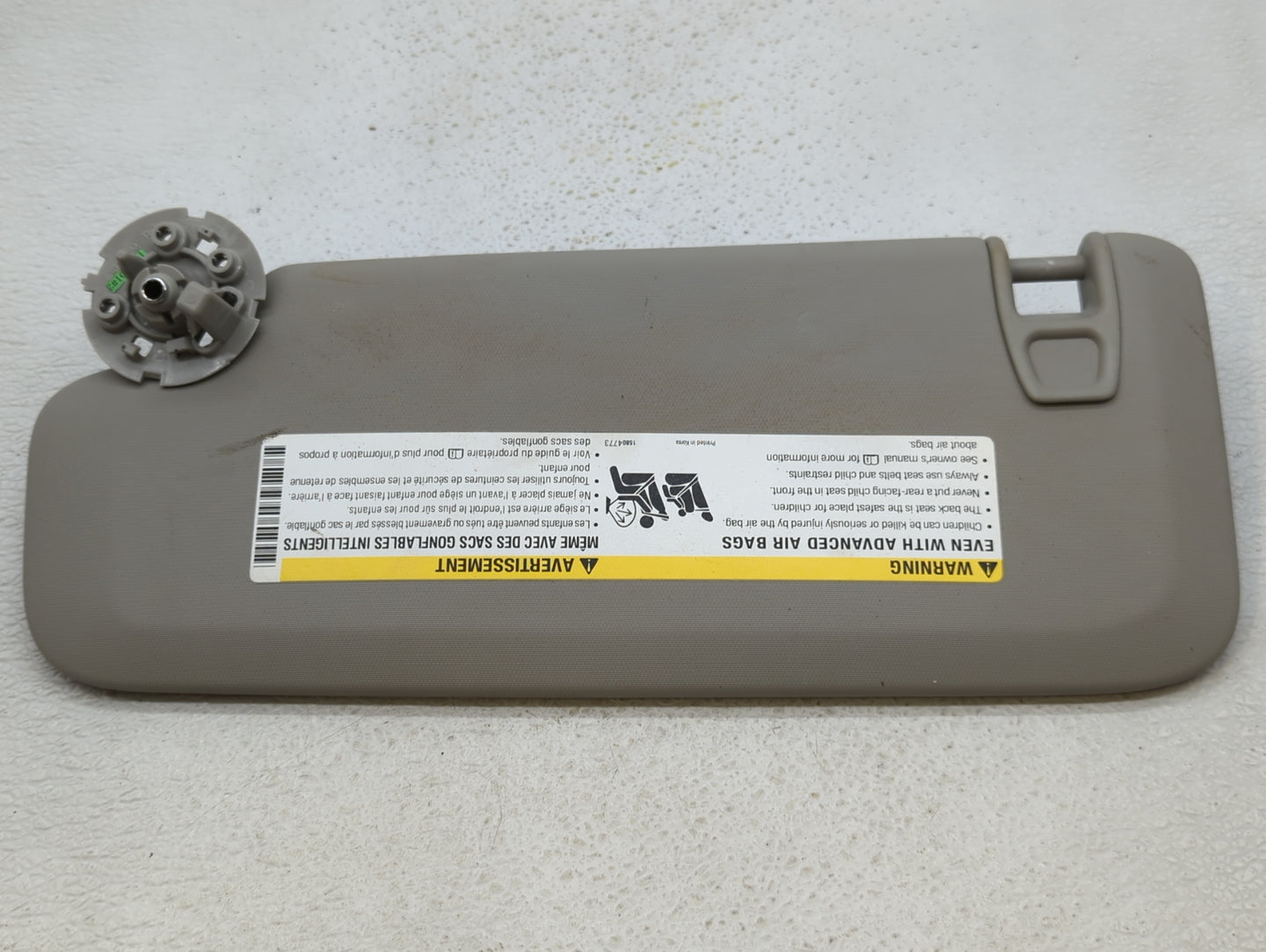 2011-2016 Chevrolet Cruze Sun Visor Shade Replacement Passenger Right Mirror Fits Fits 2011 2012 2013 2014 2015 2016 OEM Use