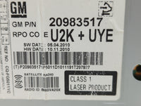2011-2012 Chevrolet Cruze Am Fm Cd Player Radio Receiver - Oemusedautoparts1.com