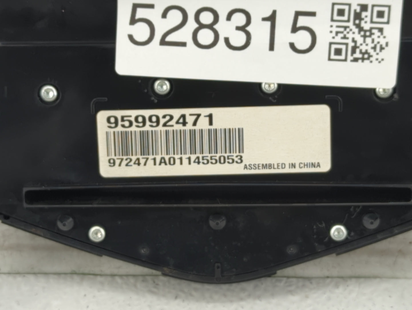 2011-2016 Chevrolet Cruze Radio Control Panel - Oemusedautoparts1.com