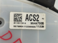 2012 Chevrolet Cruze Instrument Cluster Speedometer Gauges P/N:95487986 Fits OEM Used Auto Parts - Oemusedautoparts1.com