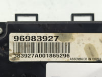 2011-2012 Chevrolet Cruze Climate Control Module Temperature AC/Heater Replacement P/N:95017054 Fits Fits 2011 2012 OEM Used