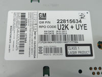 2012-2012 Chevrolet Cruze Am Fm Cd Player Radio Receiver - Oemusedautoparts1.com
