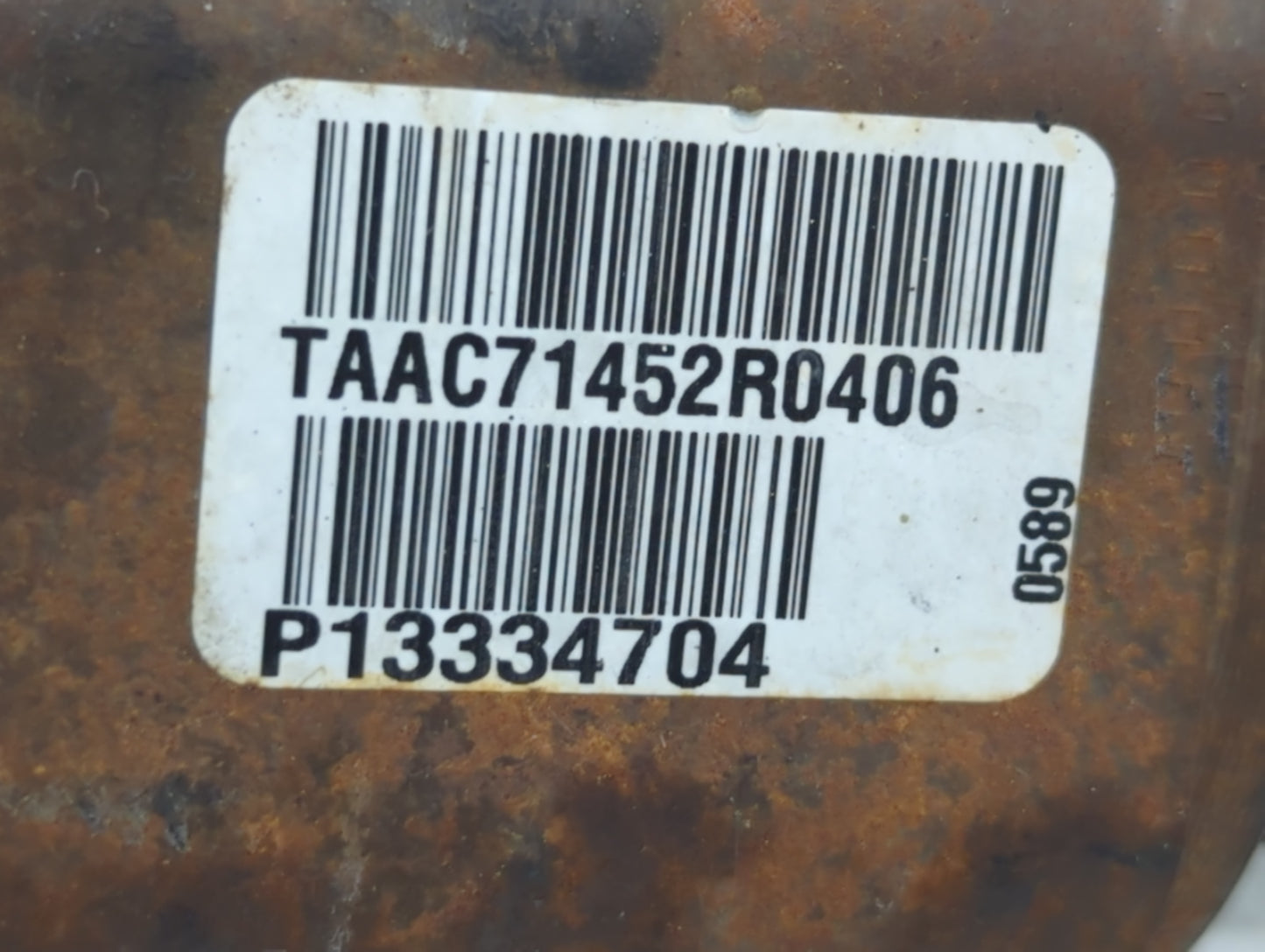 2011-2016 Chevrolet Cruze Axle Shaft Front Driver Cv C/v - Oemusedautoparts1.com