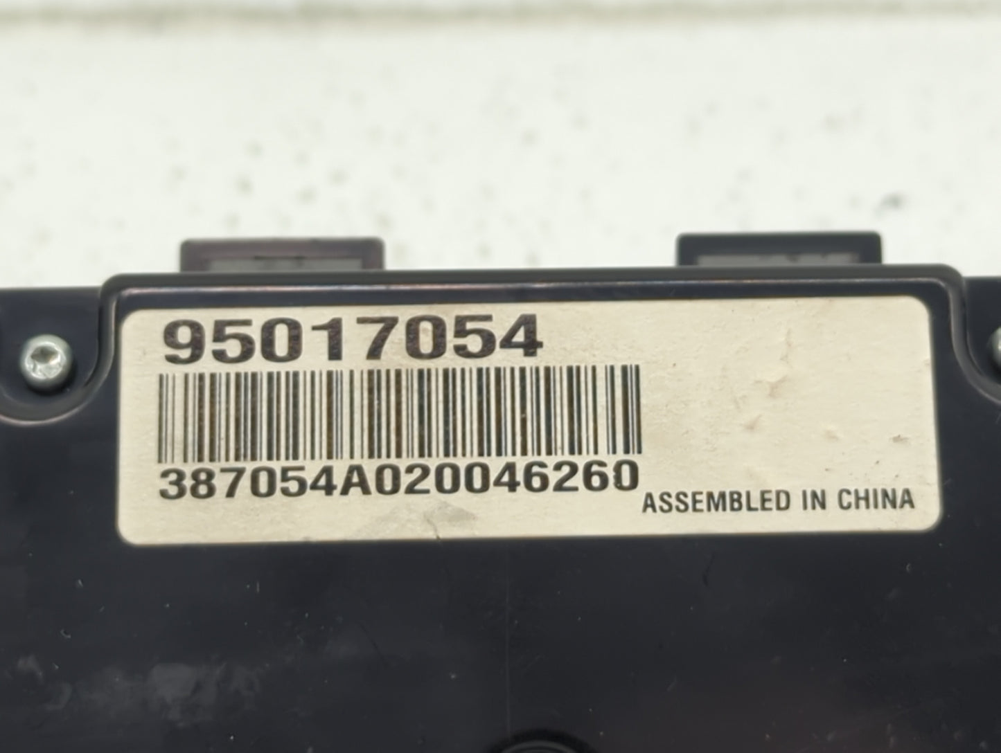 2011-2012 Chevrolet Cruze Climate Control Module Temperature AC/Heater Replacement P/N:95017054 Fits Fits 2011 2012 OEM Used