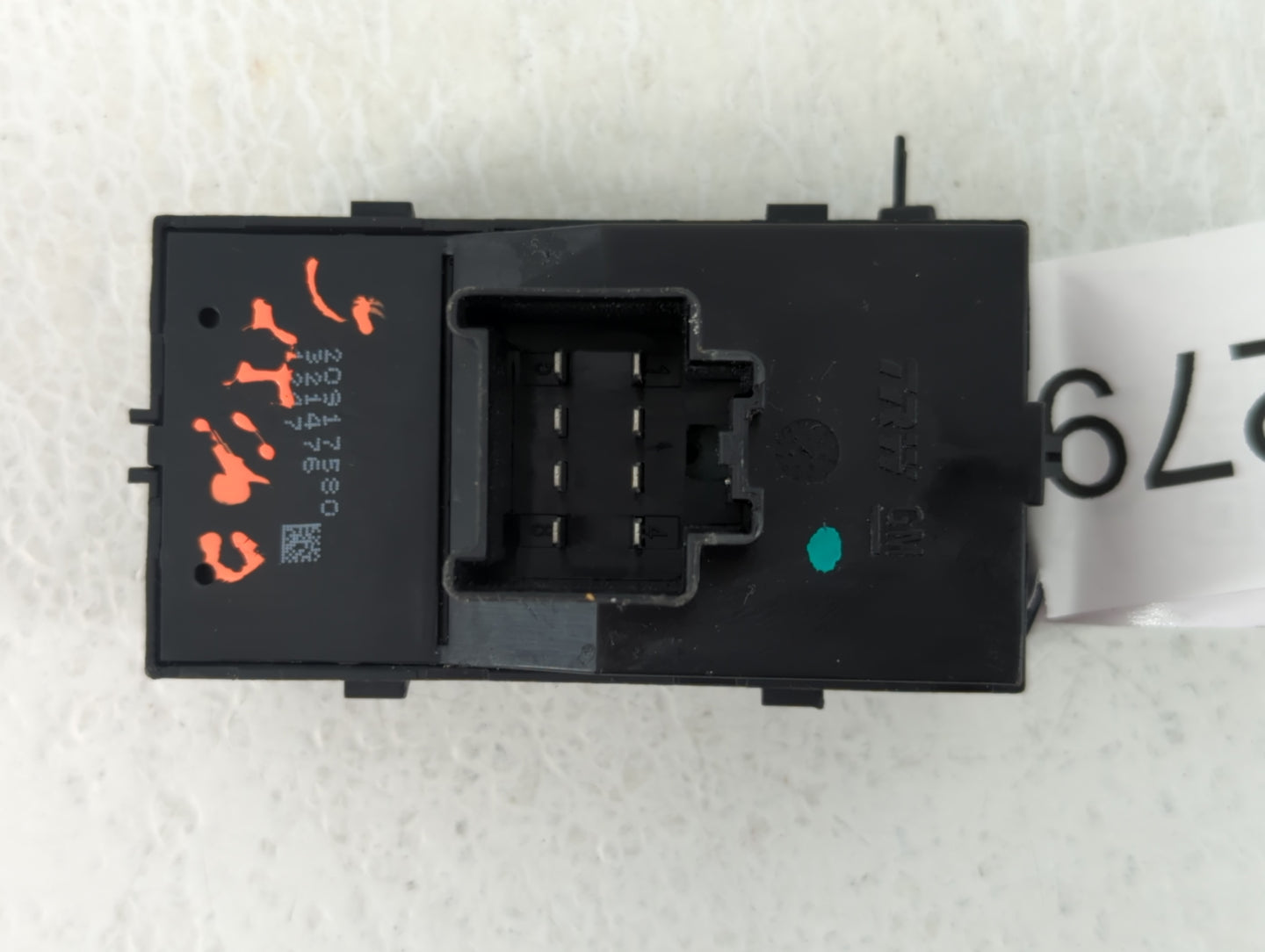 2011-2016 Chevrolet Cruze Master Power Window Switch Replacement Driver Side Left P/N:20917580 Fits OEM Used Auto Parts - Oe