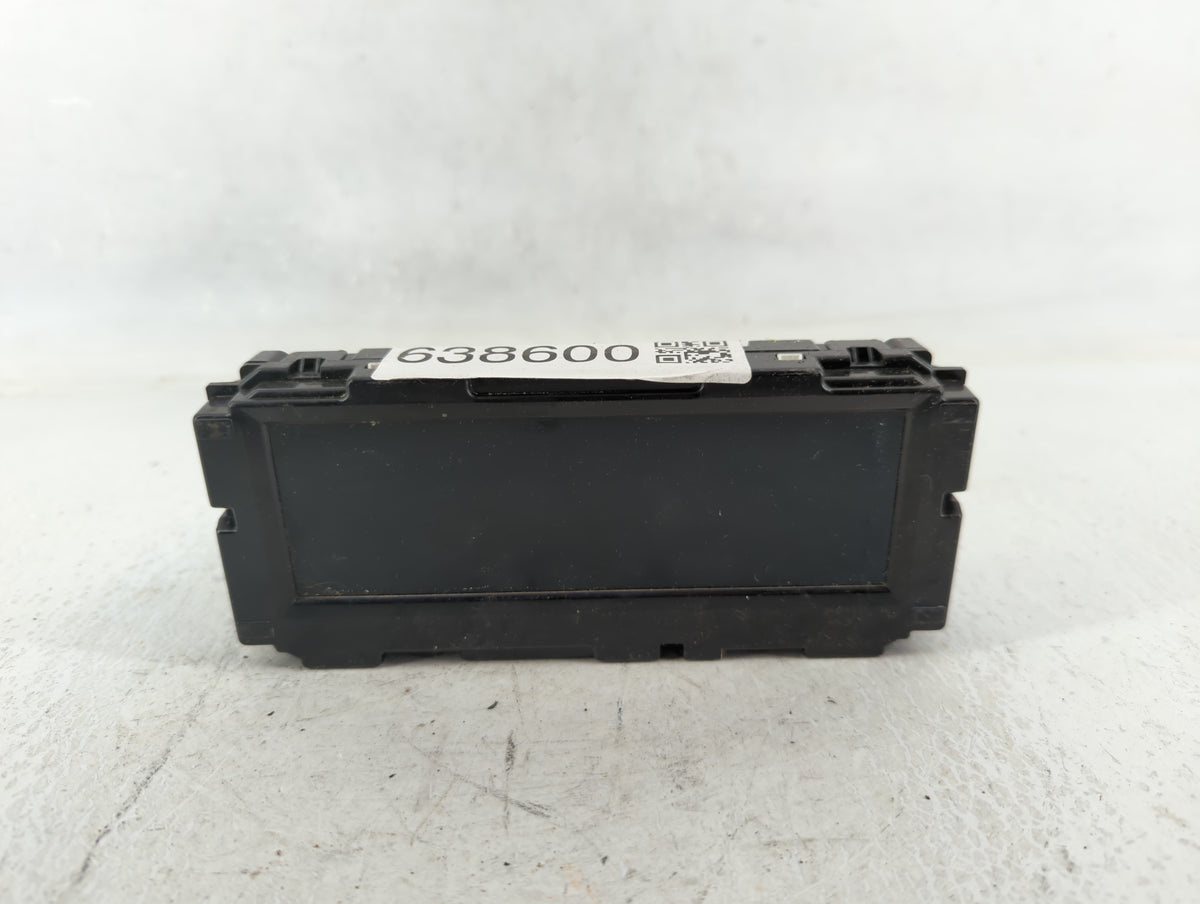 2011-2016 Chevrolet Cruze Information Radio Display Screen 638600 - Oemusedautoparts1.com