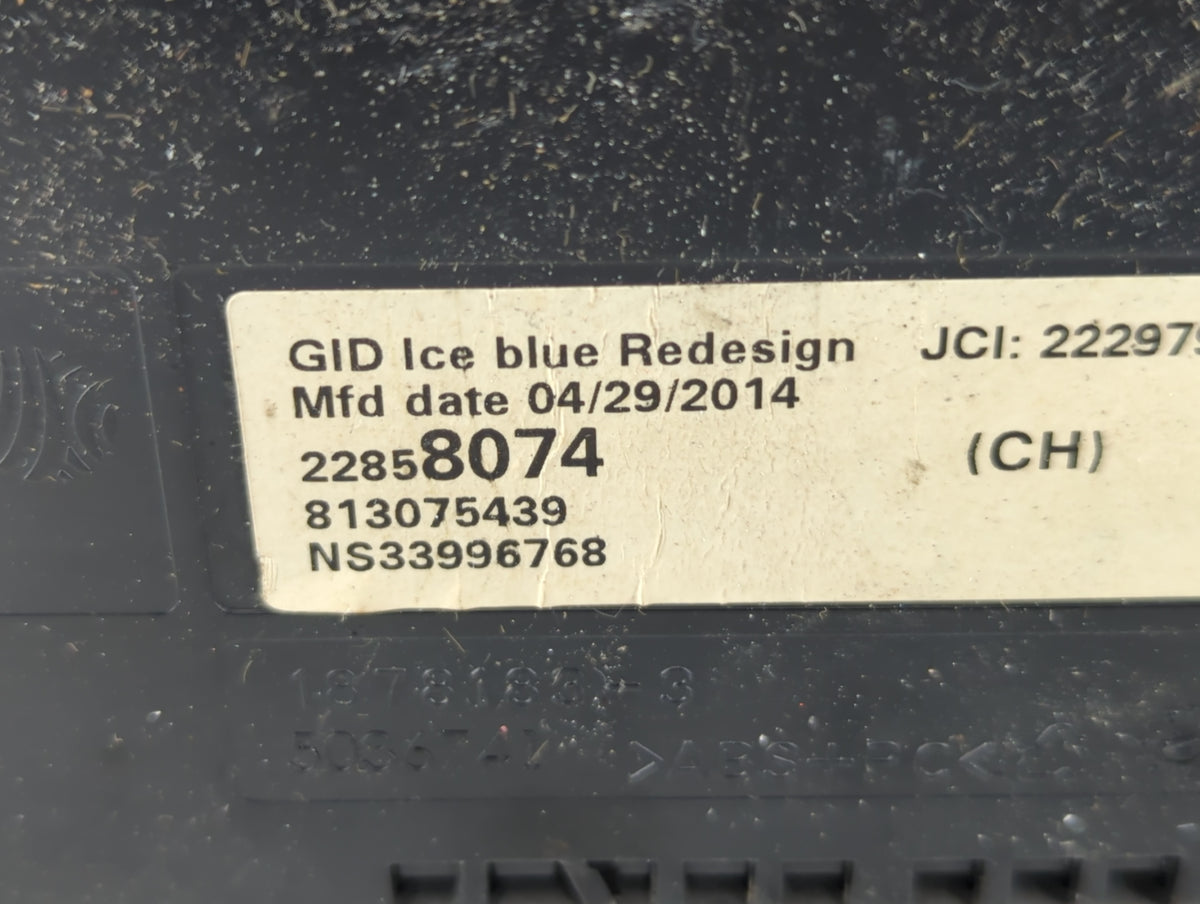 2011-2016 Chevrolet Cruze Information Radio Display Screen 638600 - Oemusedautoparts1.com