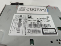 2011-2012 Chevrolet Cruze Am Fm Cd Player Radio Receiver - Oemusedautoparts1.com