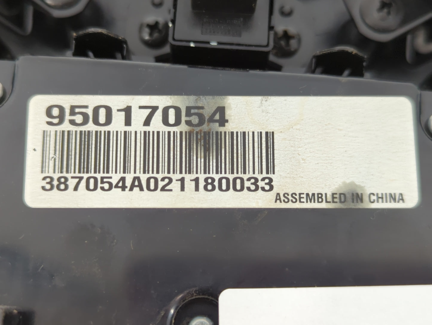 2011-2012 Chevrolet Cruze Climate Control Module Temperature AC/Heater Replacement P/N:95017054 Fits Fits 2011 2012 OEM Used