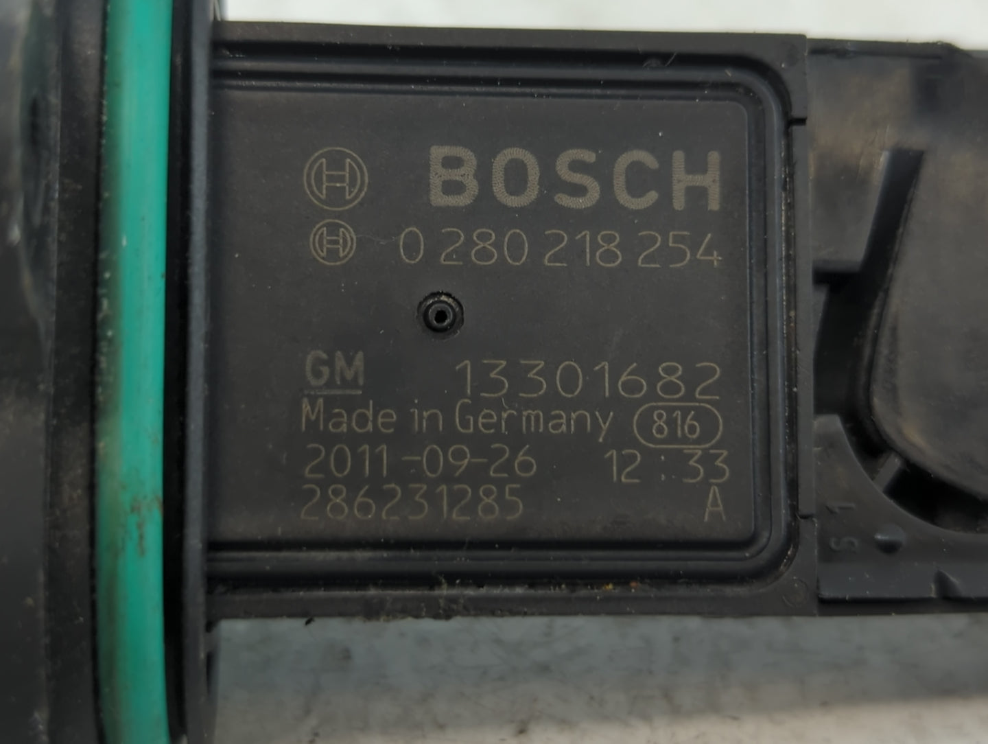 2011-2012 Chevrolet Cruze Mass Air Flow Meter Maf - Oemusedautoparts1.com