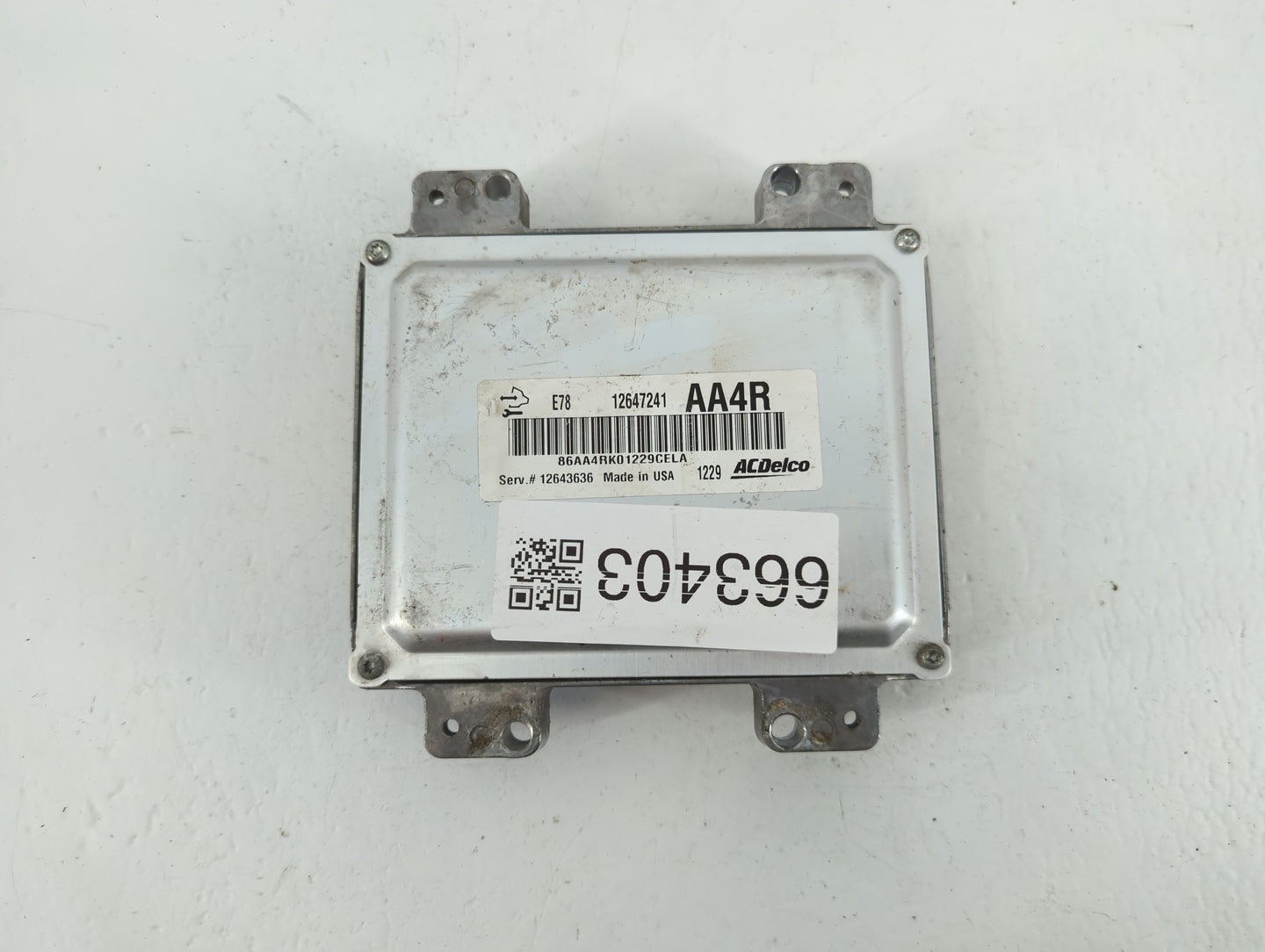 2012-2016 Chevrolet Cruze PCM Engine Control Computer ECU ECM PCU OEM P/N:12643636 12647241 Fits OEM Used Auto Parts - Oemus